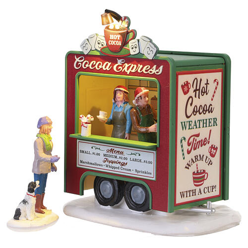 Cocoa Express 2-teiliges Set Tischakzent Lemax 13x12x8 cm - 34149 3