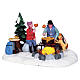 Campfire Fondue accessorio da tavolo Lemax Vail Village 8x13x10 cm - 34625 s1