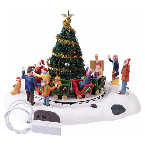 Santa's Kiddie Train Tischakzent Lemax 17x23x18 cm - 34631 4