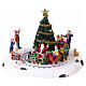 Santa's Kiddie Train - akcesorium stołowe, Lemax, 17×23×18 cm, 34631 s1