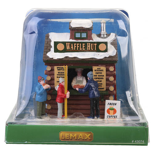 Waffle Hut Tischakzent Lemax Vail Village 14x14x12 cm - 43074 3