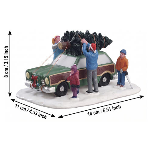 Christmas Tree Transport accessorio da tavolo Lemax Jukebox Junction 8x14x11 cm - 43081 2