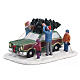 Christmas Tree Transport - ozdoba stołowa, Lemax, Jukebox Junction, 8x14x11 cm, 43081 s1