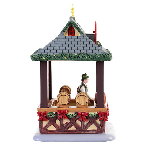 Gluhwein Booth Tischakzent Lemax Caddington Village 16x11x10 cm - 43714 4