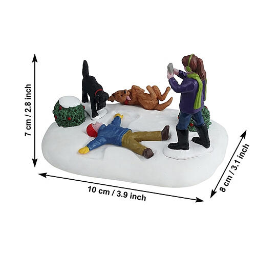 Snow Angel's Best Friend Tischakzent Lemax Vail Village 7x10x8 cm – 43715 2