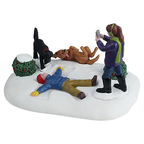 Snow Angel's Best Friend accessorio da tavolo Lemax Vail Village 7x10x8 cm - 43715 1