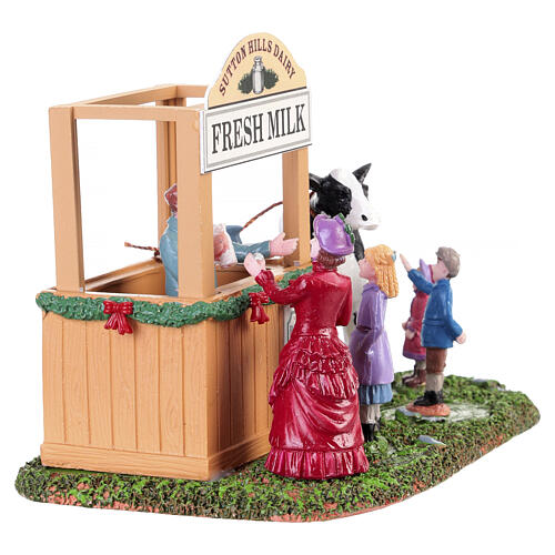 Fresh Milk Stall Tischakzent Lemax Caddington Village 11x17x10 cm - 43716 3