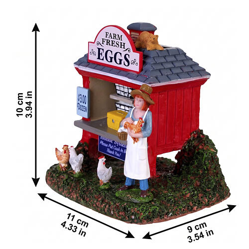 Egg-cellent Egg Stand accessorio da tavolo Lemax Harvest Crossing 10x11x9 cm - 43718 3