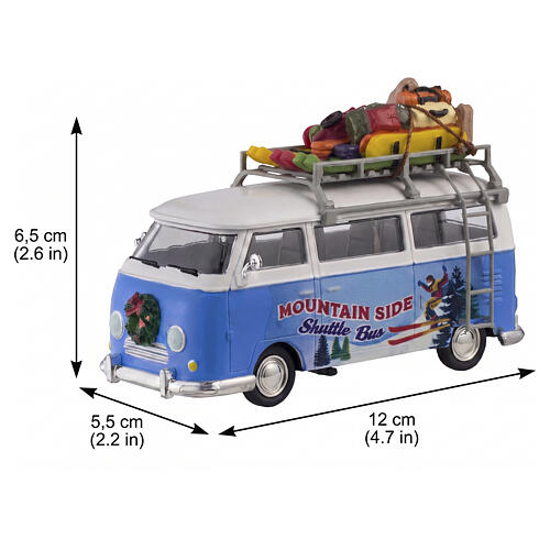 Ski Van Lemax Weihnachtsszene 6x12x5 cm - 43719 2