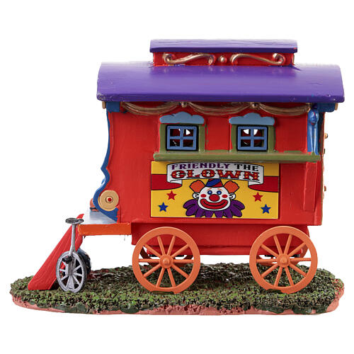 Friendly The Clown Caravan Tischakzent Lemax Carnival 12x15x9 cm - 43723 3