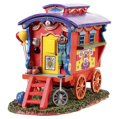 Friendly The Clown Caravan Tischakzent Lemax Carnival 12x15x9 cm - 43723 4