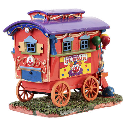 Friendly The Clown Caravan Tischakzent Lemax Carnival 12x15x9 cm - 43723 5