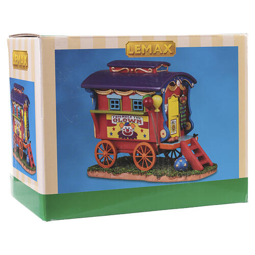 Friendly The Clown Caravan Tischakzent Lemax Carnival 12x15x9 cm - 43723 7