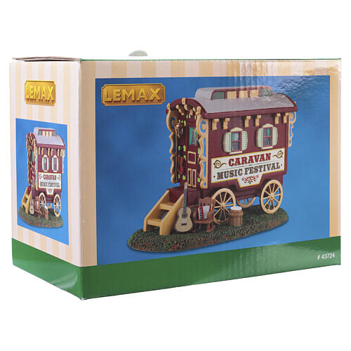 Caravan Music Festival Tischakzent Lemax Carnival 12x16x9 cm - 43724 6