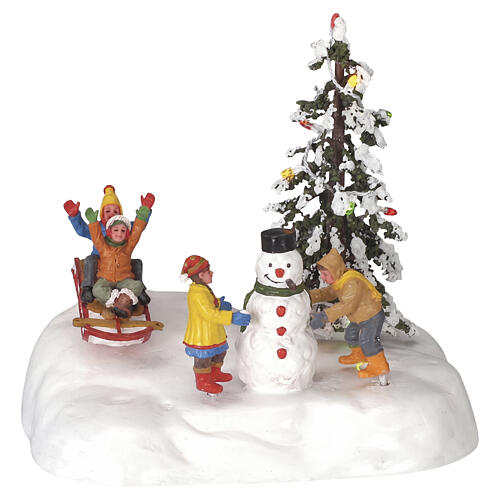 Frolic In The Snow accessorio da tavolo Lemax 12x15x12 cm - 44210 1