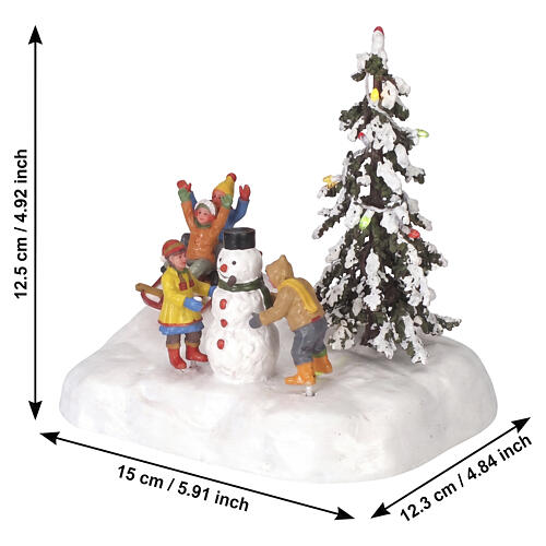 Frolic In The Snow accessorio da tavolo Lemax 12x15x12 cm - 44210 2