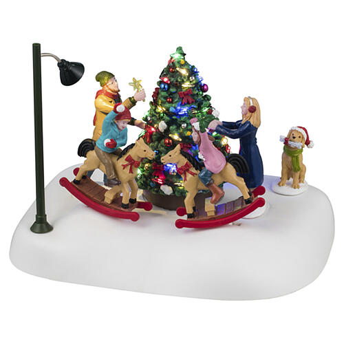 Rockin' Around The Christmas Tree accessorio da tavolo Lemax Caddington Village 12x17x12 cm - 44321 1