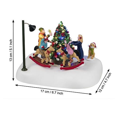 Rockin' Around The Christmas Tree accessorio da tavolo Lemax Caddington Village 12x17x12 cm - 44321 2