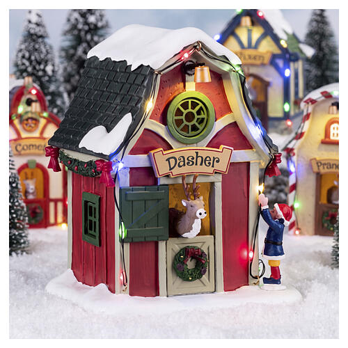 Dasher's Den Tischakzent Lemax Santa's Wonderland 13x10x9 cm - 44331 2