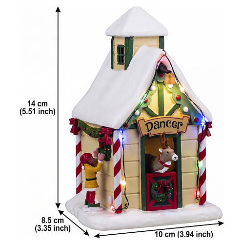 Dancer's Den Tischakzent Lemax Santa's Wonderland 14x10x8 cm - 44332 3
