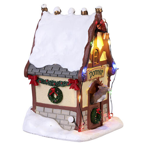 Donner's Den Tischakzent Lemax Santa's Wonderland 14x10x9 cm - 44333 4