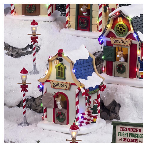 Blitzen's Den Tischakzent Lemax Santa's Wonderland 13x10x9 cm - 44334 2