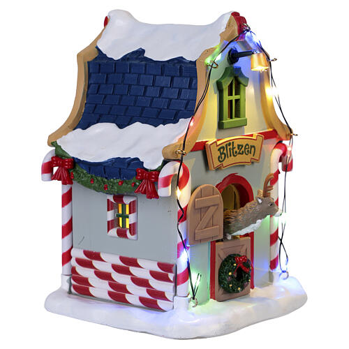 Blitzen's Den Tischakzent Lemax Santa's Wonderland 13x10x9 cm - 44334 4