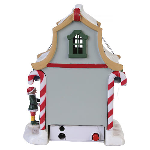 Blitzen's Den Tischakzent Lemax Santa's Wonderland 13x10x9 cm - 44334 5