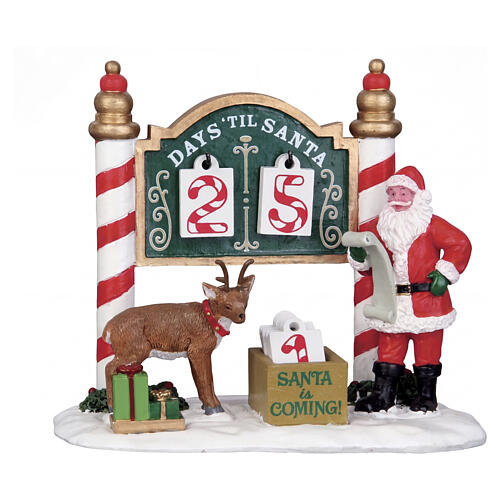 Christmas Countdown accessorio da tavolo Lemax Vail Village 10x12x8 cm - 53208 1