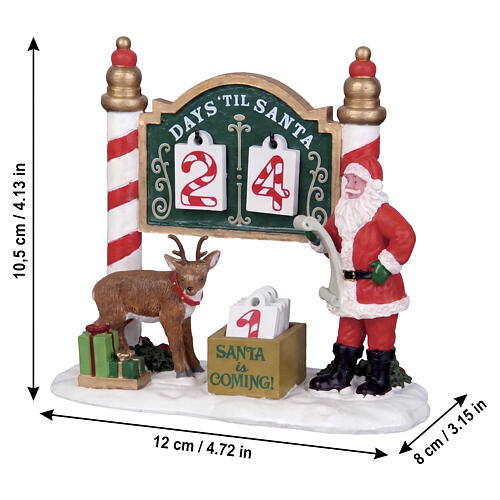Christmas Countdown accessorio da tavolo Lemax Vail Village 10x12x8 cm - 53208 2