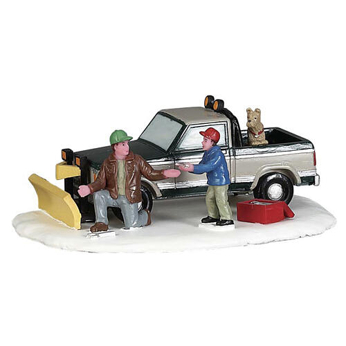 Snow Plow Set-up accessorio da tavolo Lemax 6x16x11 cm - 53224 1