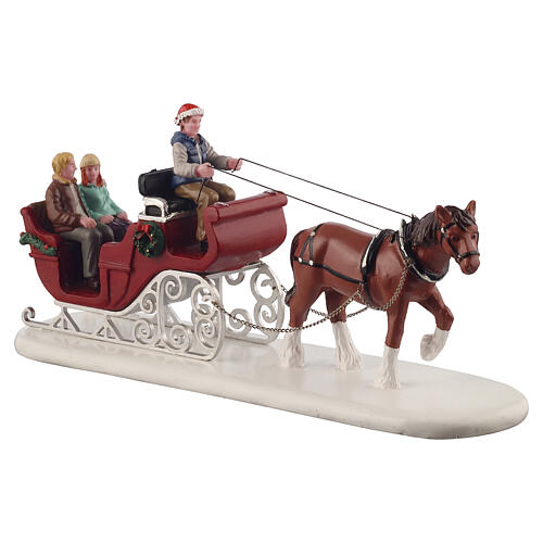 Holiday Sleigh Ride accessorio da tavolo Lemax 10x23x7 cm - 53754 1