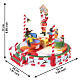 Santa's Peppermint Teacup Spinner accessorio da tavolo Lemax Carnival 17x20x18 cm - 54446 s3