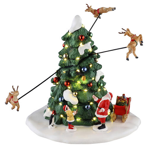 Reindeer Races Tischakzent Lemax Santa's Wonderland 20x20x20 cm - 54455 1