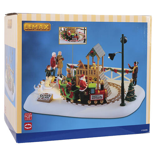 Puppy Play Park Tischakzent Lemax 15x23x18 cm - 54456 4