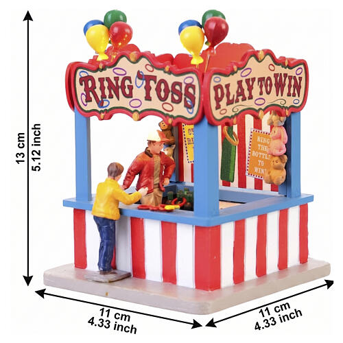 Ring Toss Game Tischakzent Lemax Carnival 13x11x11 cm - 54459 2