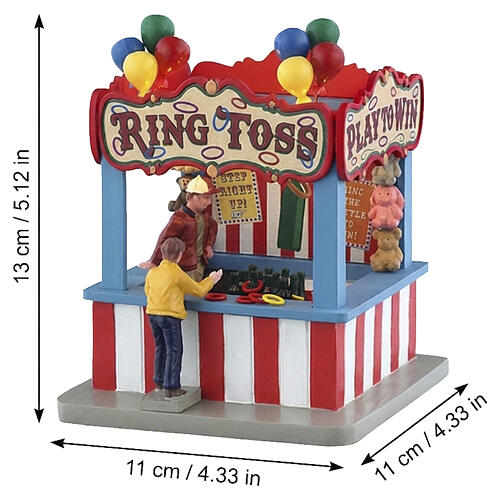 Ring Toss Game accessorio da tavolo Lemax Carnival 13x11x11 cm - 54459 2