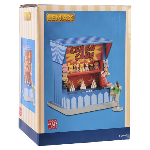 Crash Cans Game Dosenwurfspiel 2-teilig Tischakzent Lemax Carnival 12x11x10 cm - 54460 4