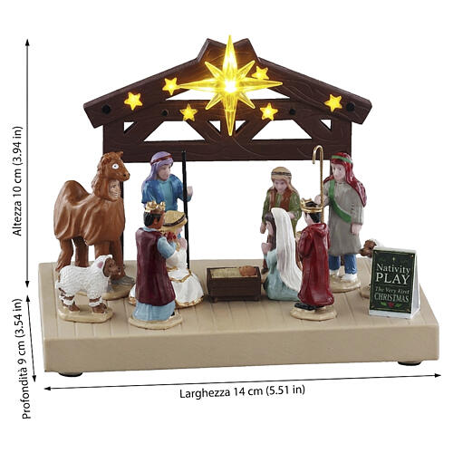 Nativity Play accessorio da tavolo Lemax 10x14x9 cm - 54530 2