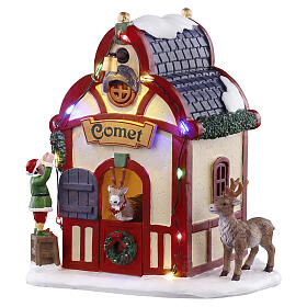 Comet's Den Tischakzent Lemax Santa's Wonderland 13x9x10 cm - 54533