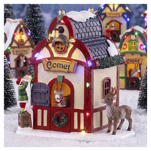 Comet's Den - akcesorium na stół, Lemax, Santa'S Wonderland, 13x9x10 cm, 54533 2