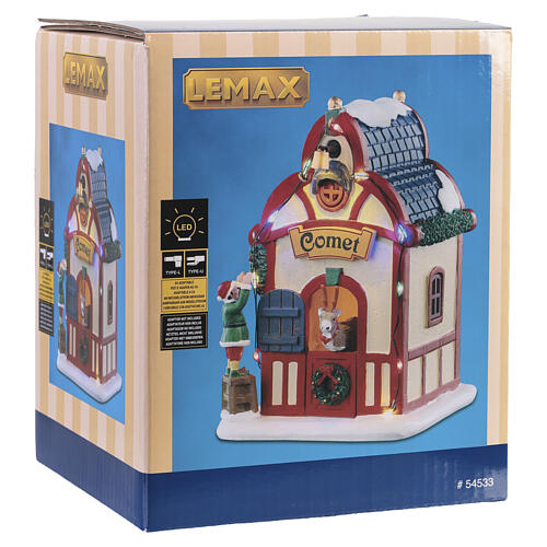 Comet's Den - akcesorium na stół, Lemax, Santa'S Wonderland, 13x9x10 cm, 54533 6