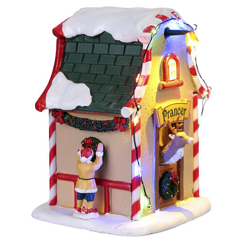 Prancer's Den AC Adaptable Tischakzent Lemax Santa's Wonderland 12x10x8 cm - 54534 4