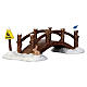 Split Rail Footbridge accessorio da tavolo Lemax Vail Village 6x19x9 cm - 63276 s1