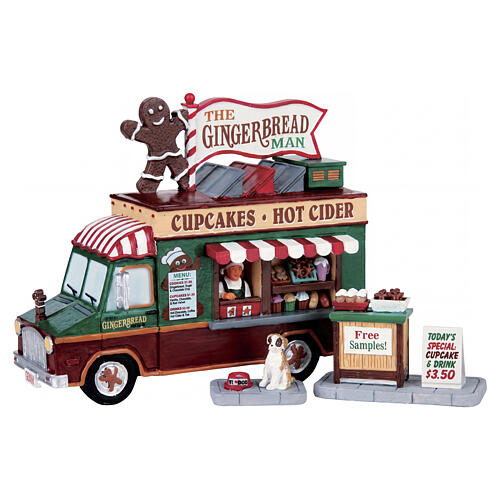 The Gingerbread Man 3-teiliges Set Szenerie Lemax 12x25x7 cm - 63278 1