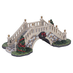 Park Footbridge ambientazione Lemax 7x18x10 cm - 63567