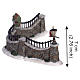 Stone Wall set 6 pezzi ambientazione Lemax 7x54x3 cm - 63576 s2