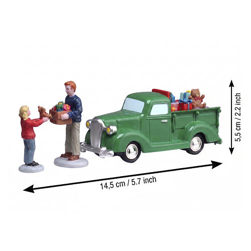 Church Toy Drive set 3 pezzi accessorio da tavolo Lemax 5x14x4 cm - 63810 2