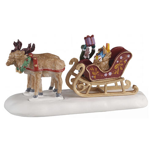 Sled Of Toys accessorio da tavolo Lemax Santa'S Wonderland 6x14x6 cm - 63811 1