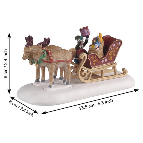 Sled Of Toys accessorio da tavolo Lemax Santa'S Wonderland 6x14x6 cm - 63811 2